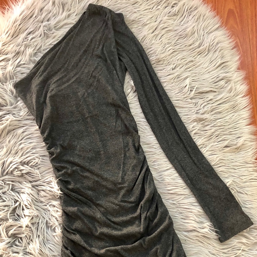 Riller and Fount One shoulder Grey Dress Size 0
